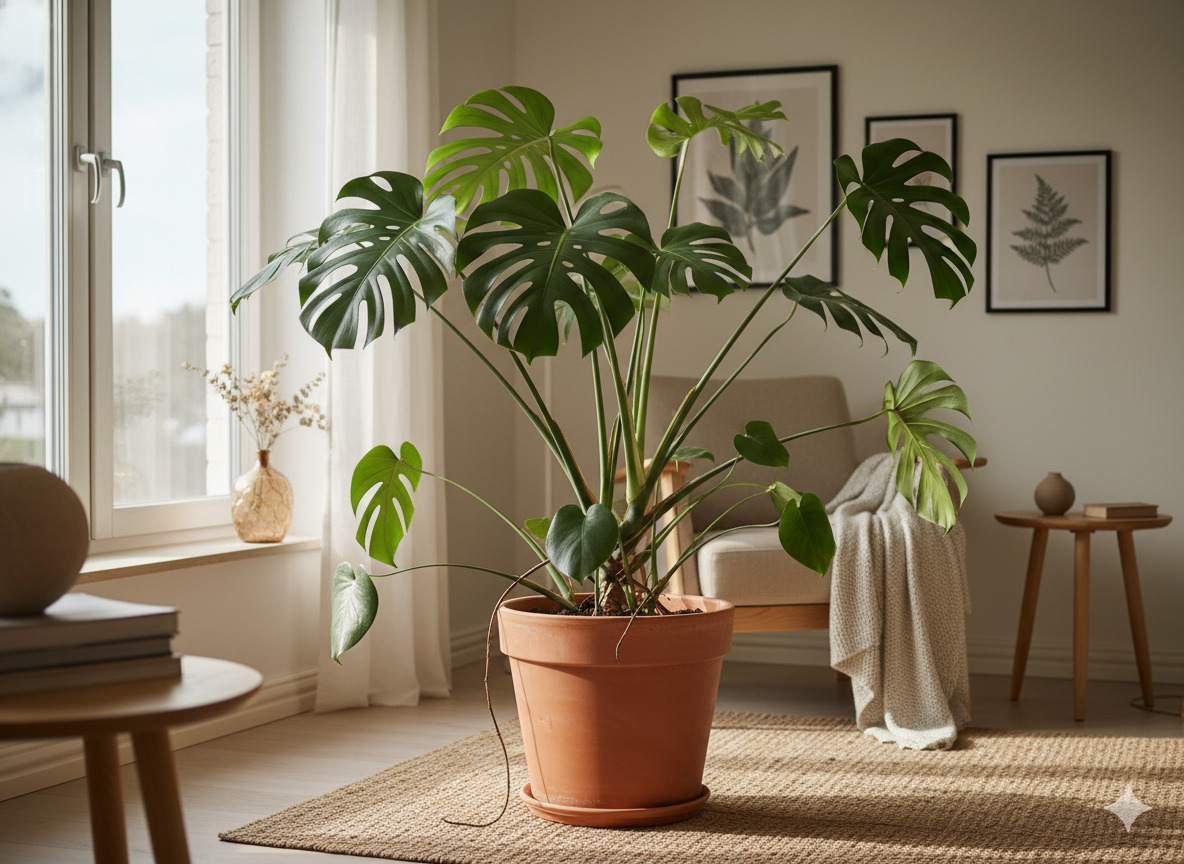 Monstera Deliciosa large plant