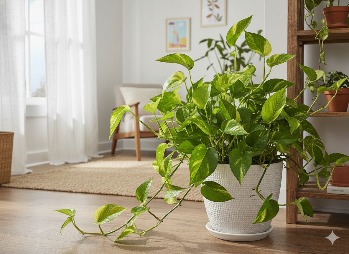 Golden Pothos trailing plant